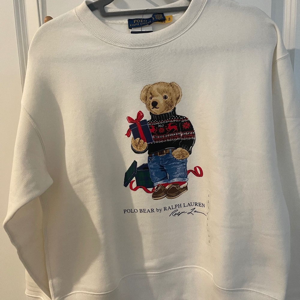 Ralph Lauren Teddy Bear sweatshirt women